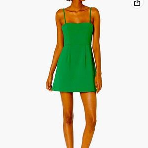 NWT French Connection Kelly green mini dress